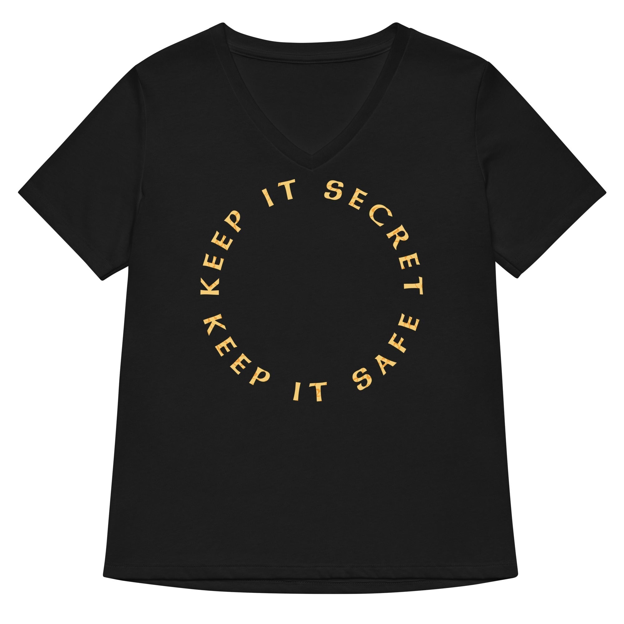 Keep It Secret Keep It Safe Women's V-Neck Tee Hoodie, Sweatshirt | CoreVibeTees.com (Image 1)
