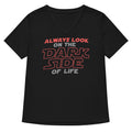 Always Look On The Dark Side Of Life Women's V-Neck Tee Hoodie, Sweatshirt | CoreVibeTees.com (Image 1)