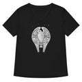 Fastest Falcon In The Universe Women's V-Neck Tee Hoodie, Sweatshirt | CoreVibeTees.com (Image 1)