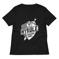 Hyrule Fencing Team Women's V-Neck Tee Hoodie, Sweatshirt | CoreVibeTees.com (Image 1)