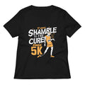 Shamble To The Cure Zombie 5K Women's V-Neck Tee Hoodie, Sweatshirt | CoreVibeTees.com (Image 1)