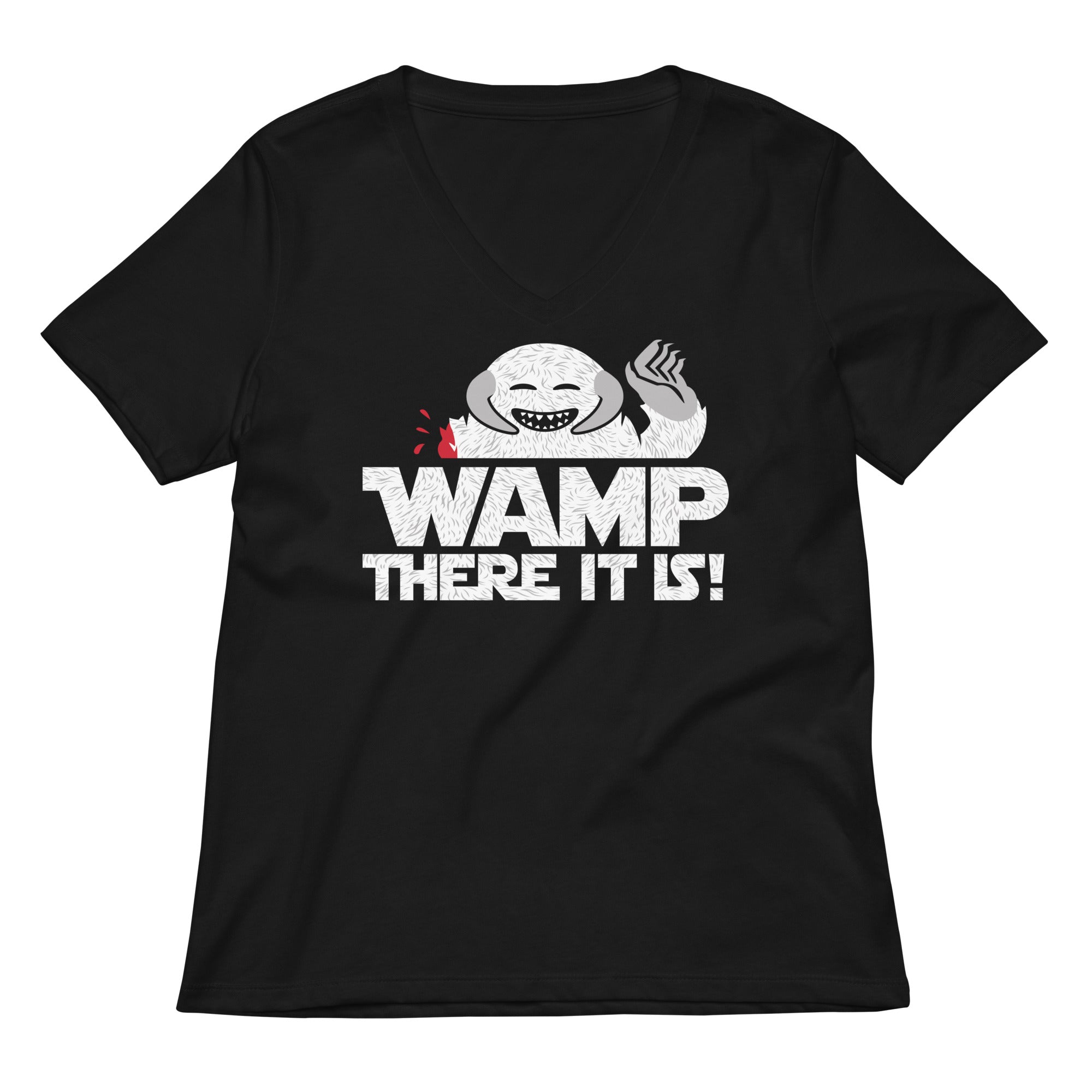 Wamp There It Is Women's V-Neck Tee Hoodie, Sweatshirt | CoreVibeTees.com (Image 2)