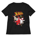 The Uncanny X-Mas Women's V-Neck Tee Hoodie, Sweatshirt | CoreVibeTees.com (Image 1)