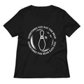 Sometimes You Eat The Bear Women's V-Neck Tee Hoodie, Sweatshirt | CoreVibeTees.com (Image 1)