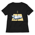 Solar Charging Women's V-Neck Tee Hoodie, Sweatshirt | CoreVibeTees.com (Image 1)