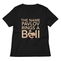 The Name Pavlov Rings A Bell Women's V-Neck Tee Hoodie, Sweatshirt | CoreVibeTees.com (Image 1)