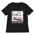 Get On It Science Women's V-Neck Tee Hoodie, Sweatshirt | CoreVibeTees.com (Image 1)