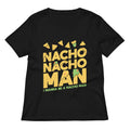 Nacho Nacho Man Women's V-Neck Tee Hoodie, Sweatshirt | CoreVibeTees.com (Image 1)