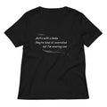 Haiku Women's V-Neck Tee Hoodie, Sweatshirt | CoreVibeTees.com (Image 1)