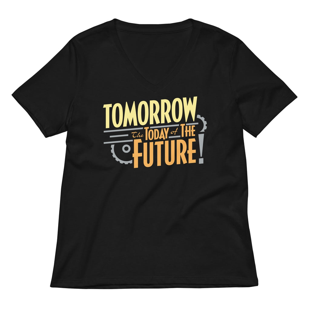 Tomorrow, The Today Of The Future Women's V-Neck Tee Hoodie, Sweatshirt | CoreVibeTees.com (Image 1)