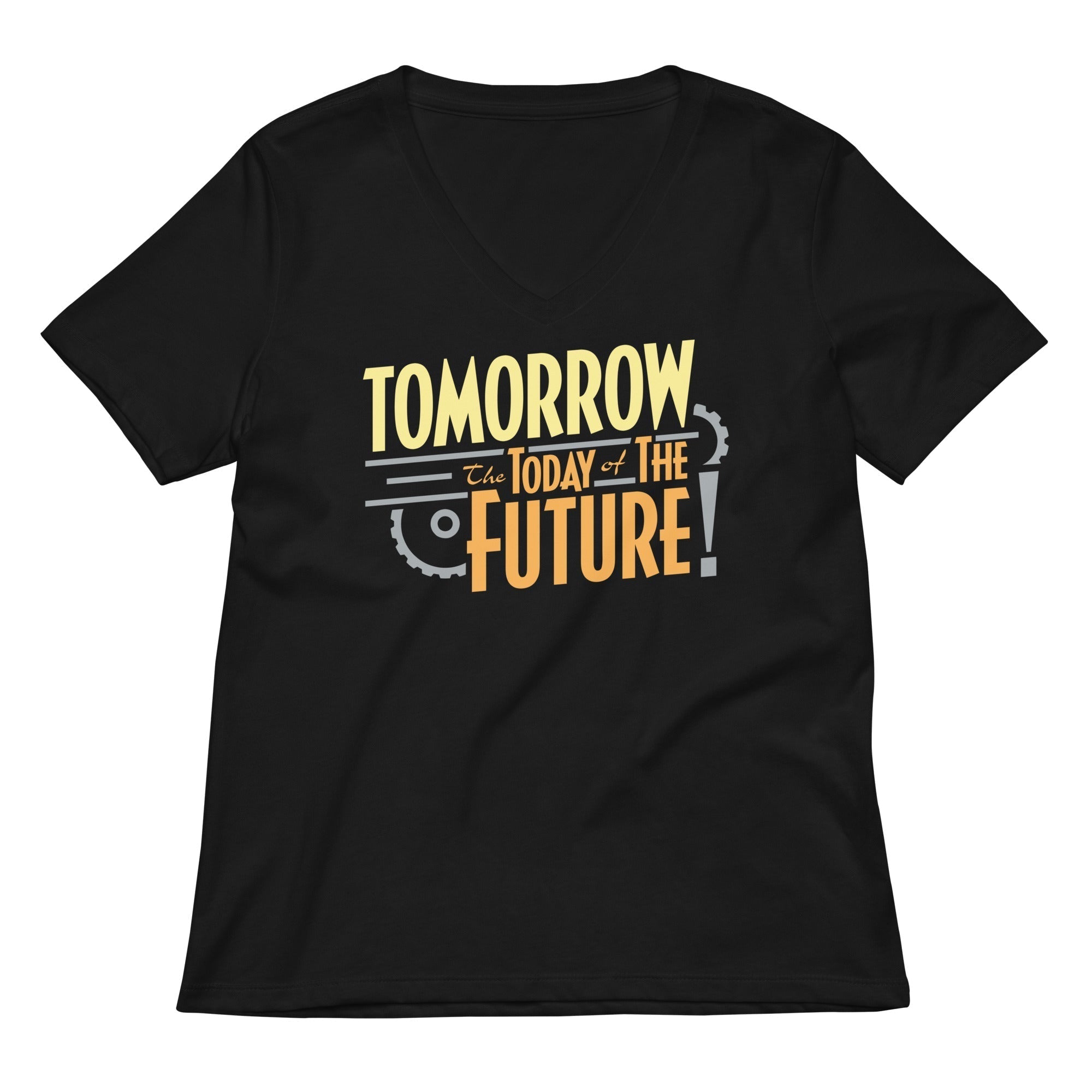 Tomorrow, The Today Of The Future Women's V-Neck Tee Hoodie, Sweatshirt | CoreVibeTees.com (Image 1)