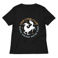 Unicorn Club Women's V-Neck Tee Hoodie, Sweatshirt | CoreVibeTees.com (Image 1)