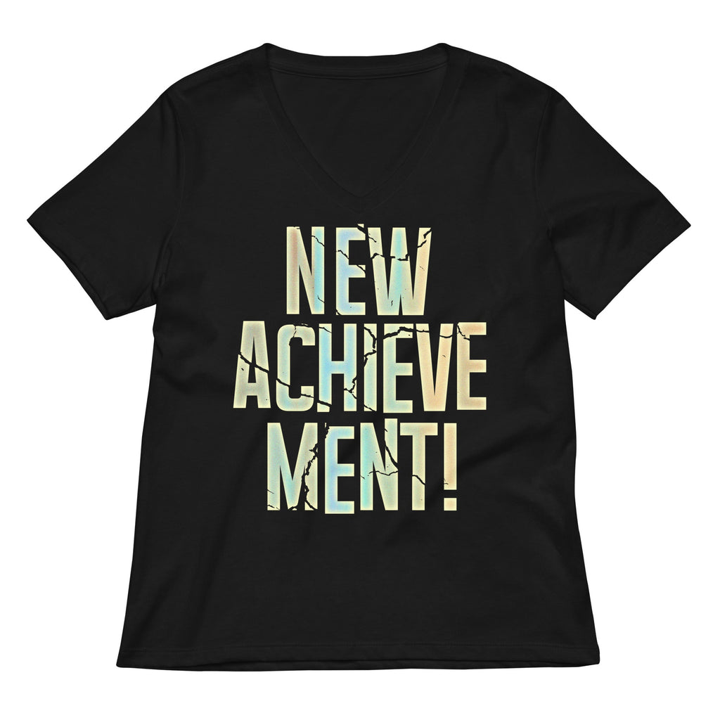 New Achievement! Women's V-Neck Tee