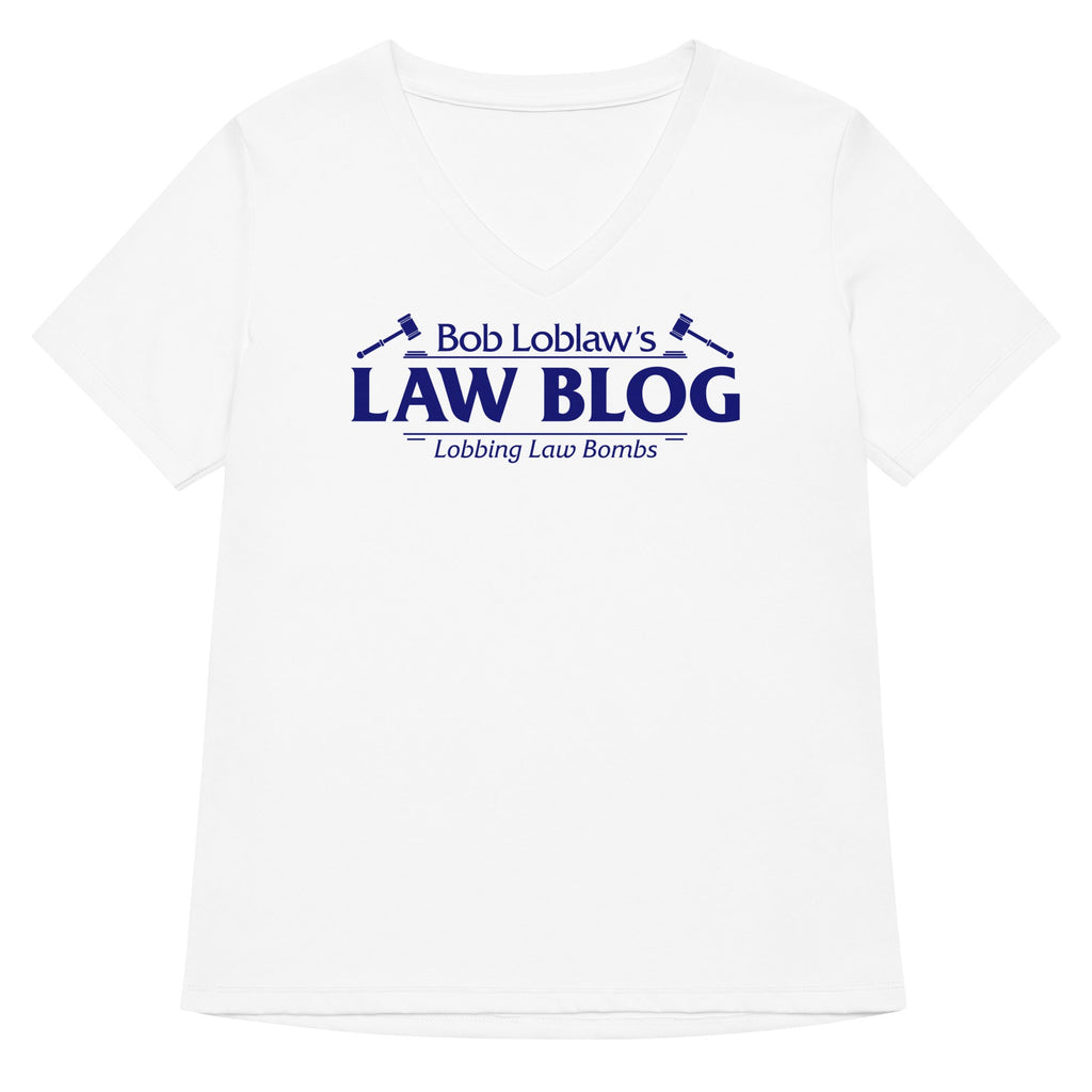 Bob Loblaw's Law Blog Women's V-Neck Tee Hoodie, Sweatshirt | CoreVibeTees.com (Image 3)