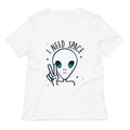 I Need Space Women's V-Neck Tee Hoodie, Sweatshirt | CoreVibeTees.com (Image 1)