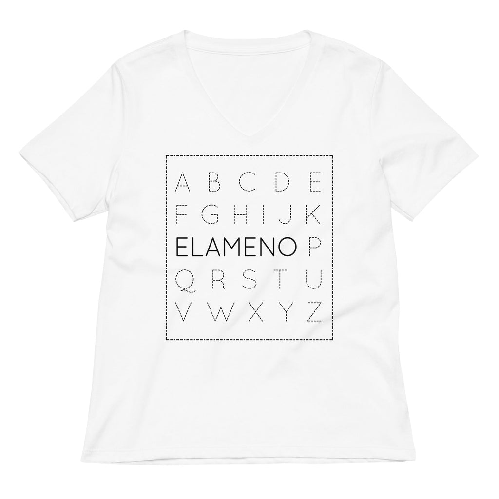 Elameno Women's V-Neck Tee Hoodie, Sweatshirt | CoreVibeTees.com (Image 3)