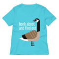 Honk Aboot And Find Oot Women's V-Neck Tee