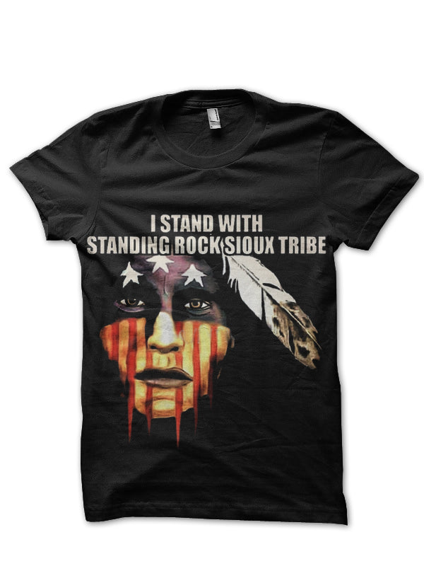 Standing Rock Tribe Black T-Shirt Hoodie, Sweatshirt | CoreVibeTees.com