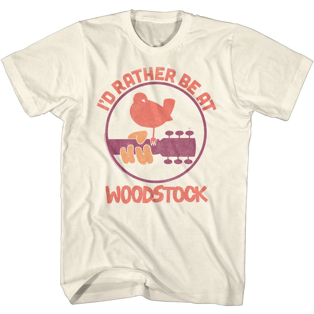 Woodstock - I'd Rather Be T-Shirt Hoodie, Sweatshirt | CoreVibeTees.com