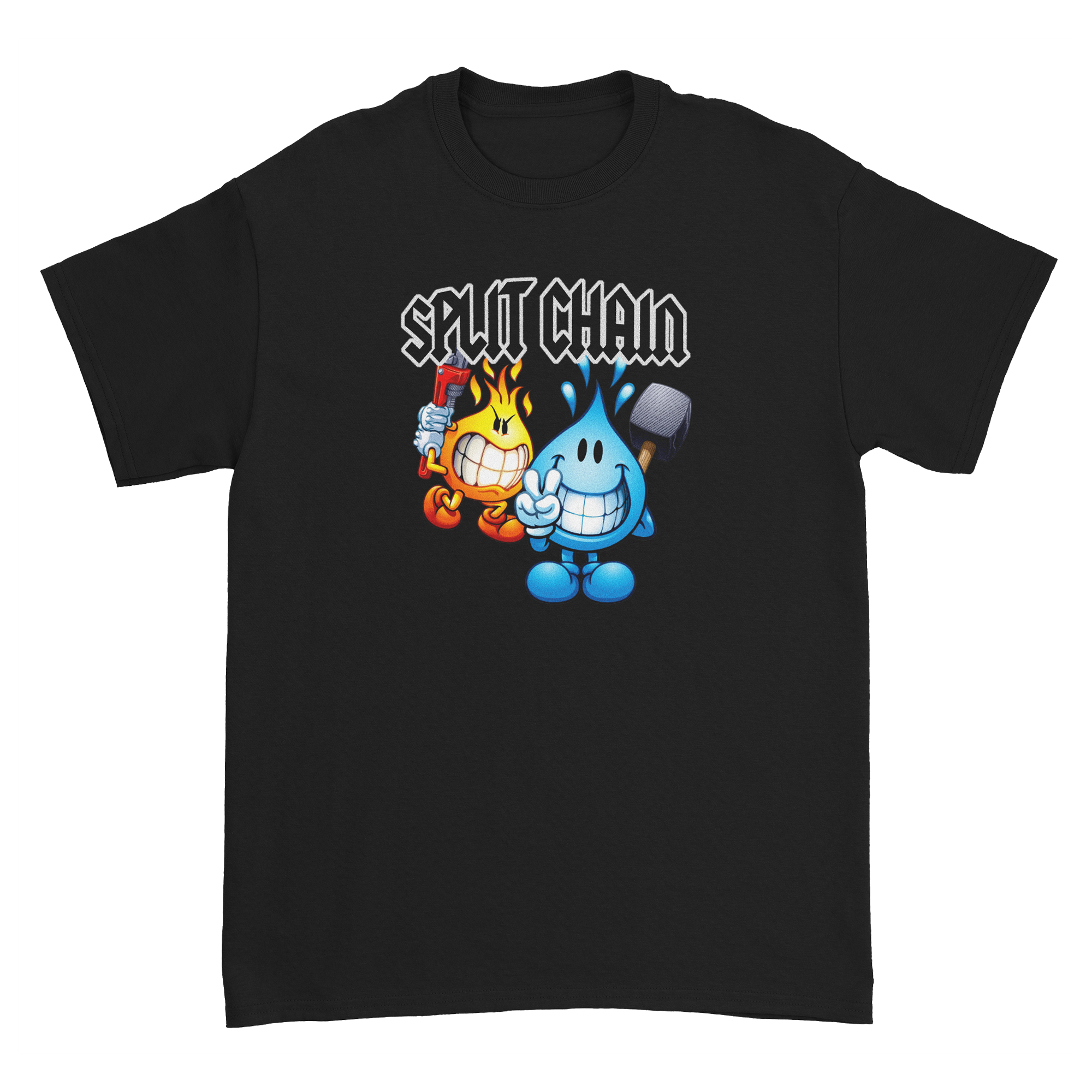 Split Chain - World Tee Hoodie, Sweatshirt | CoreVibeTees.com