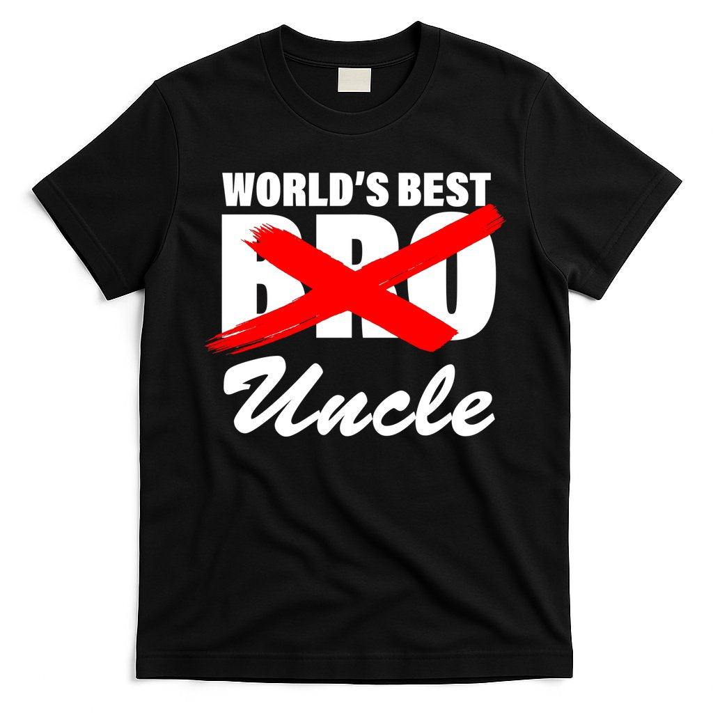 Worlds Best Bro (Uncle) Funny T-Shirt Hoodie, Sweatshirt | CoreVibeTees.com