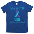 Womens Suicide Awareness 988 Shirt Suicide Prevention 988 Shirt T-Shirt Hoodie, Sweatshirt | CoreVibeTees.com