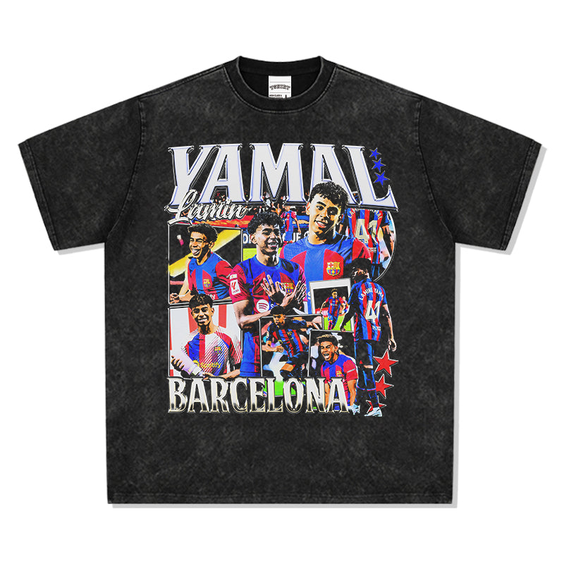 Barcelona By Lamine Yamal Tee Hoodie, Sweatshirt | CoreVibeTees.com (Image 4)
