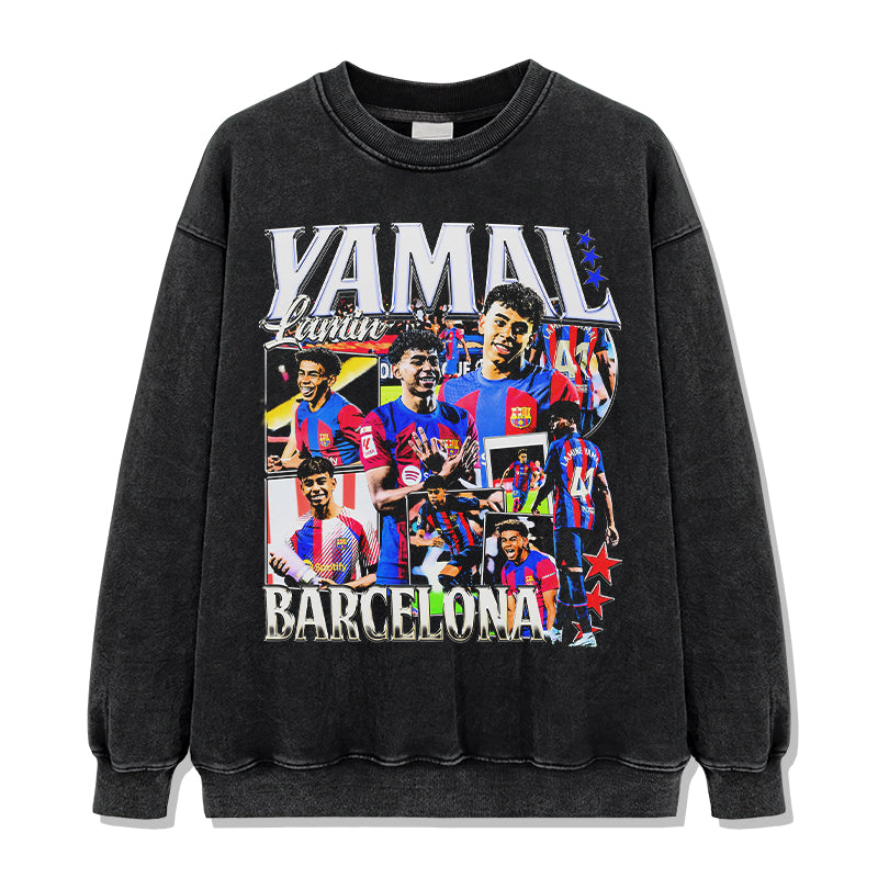 Barcelona By Lamine Yamal Sweatshirt T-Shirts, Hoodie | CoreVibeTees.com (Image 3)
