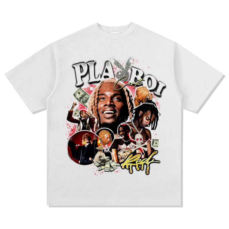 Playboi Carti signature Tee Hoodie, Sweatshirt | CoreVibeTees.com (Image 4)