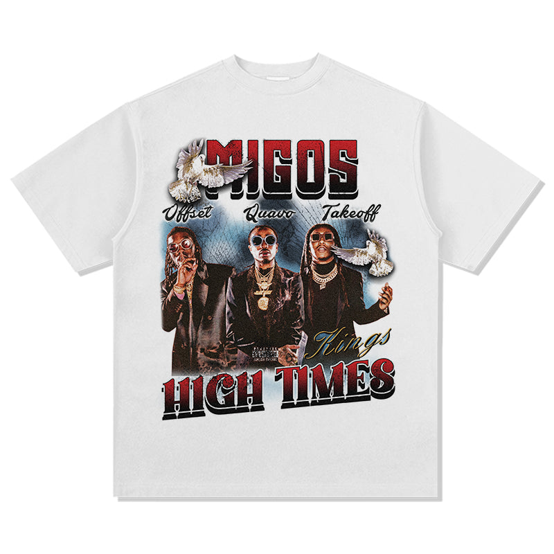 High Times By Migos Tee Hoodie, Sweatshirt | CoreVibeTees.com (Image 4)