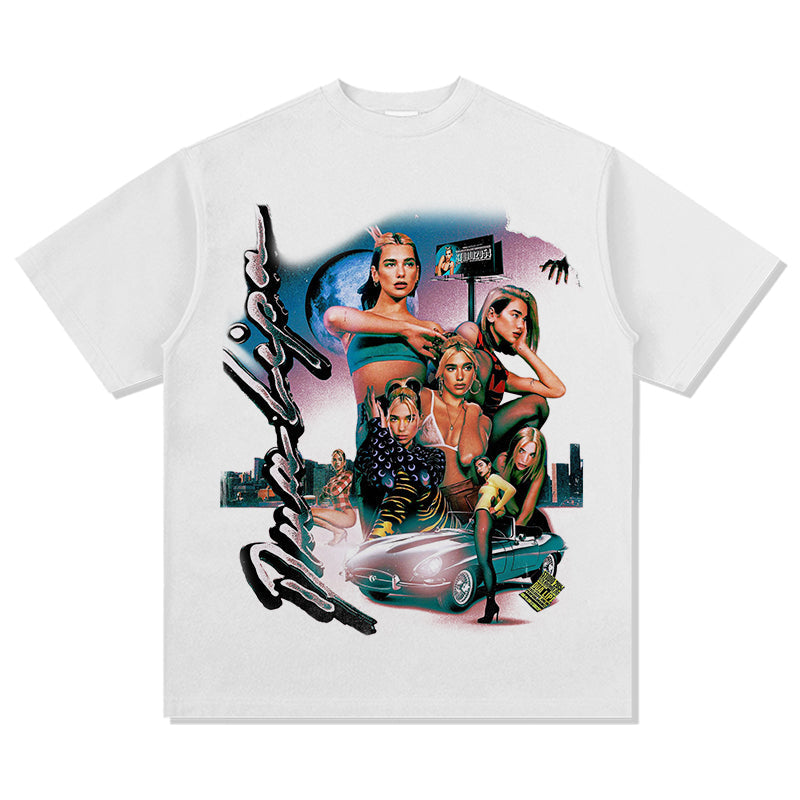 Dualipa Tee Hoodie, Sweatshirt | CoreVibeTees.com (Image 4)