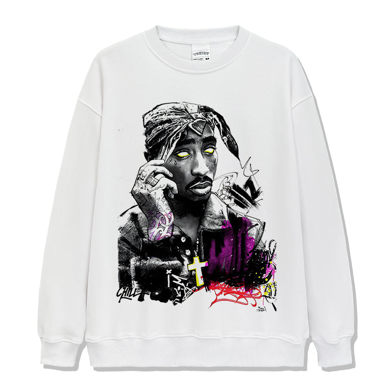 Tupac Shakur Signature Sweatshirt Style003 T-Shirts, Hoodie | CoreVibeTees.com (Image 3)