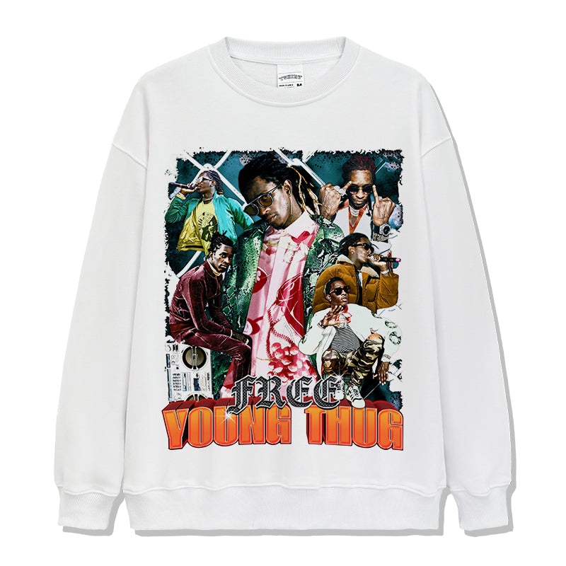 Young Thug Sweatshirt Style002 T-Shirts, Hoodie | CoreVibeTees.com (Image 3)