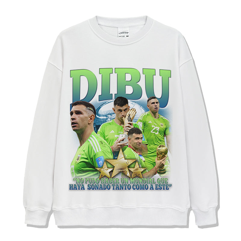 Dibu "No Pudo Haber Un MunDial Que Haya Sonado Tanto Como A Este" Emiliano MartÃ­nez Sweatshirt T-Shirts, Hoodie (Image 3)