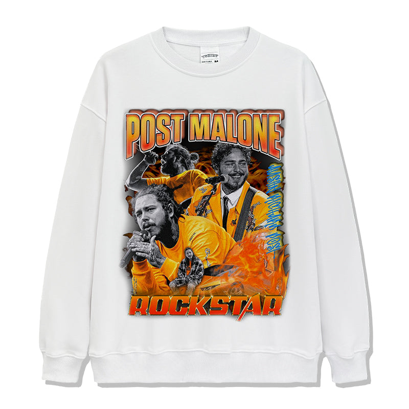 Rockstar By Post Malone Sweatshirt T-Shirts, Hoodie | CoreVibeTees.com (Image 3)