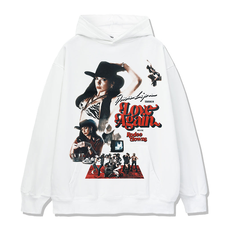 Love Again By Dua Lipa Hoodie T-Shirts, Sweatshirt | CoreVibeTees.com (Image 3)