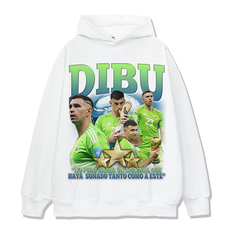 Dibu "No Pudo Haber Un MunDial Que Haya Sonado Tanto Como A Este" Emiliano MartÃ­nez Hoodie T-Shirts, Sweatshirt (Image 3)