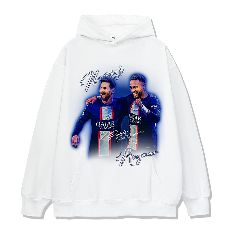 Messi, Neymar "Paris Saint-Germain" Hoodie T-Shirts, Sweatshirt | CoreVibeTees.com (Image 3)