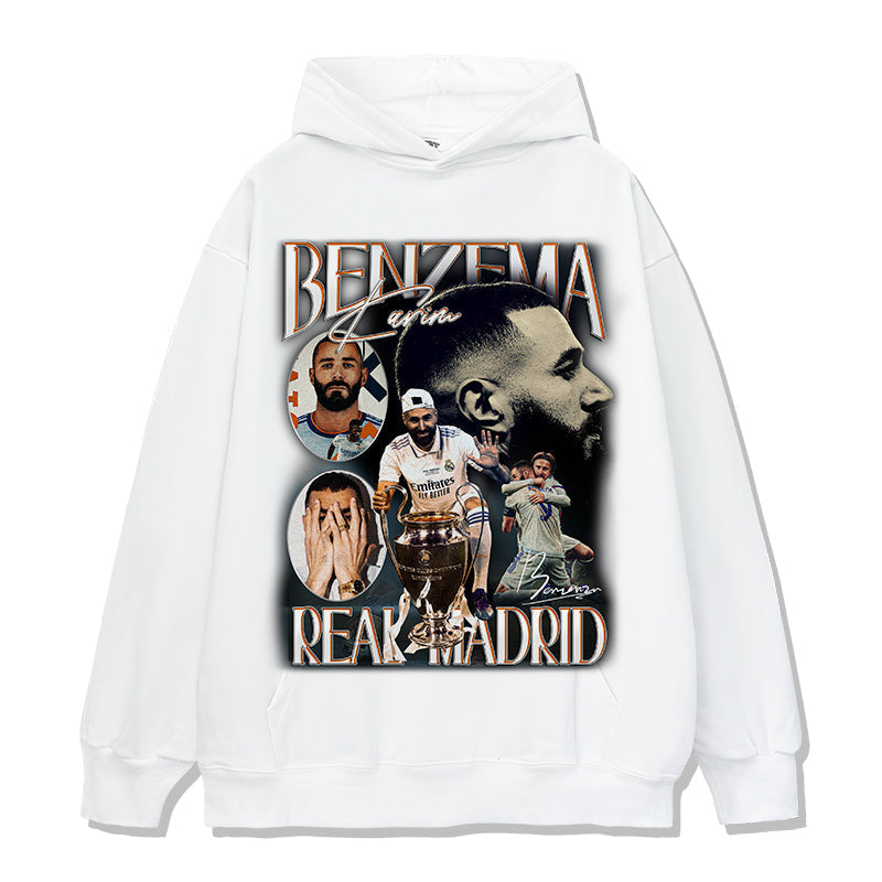 karim Benzema â€œSignatureâ€ Hoodie T-Shirts, Sweatshirt | CoreVibeTees.com (Image 3)