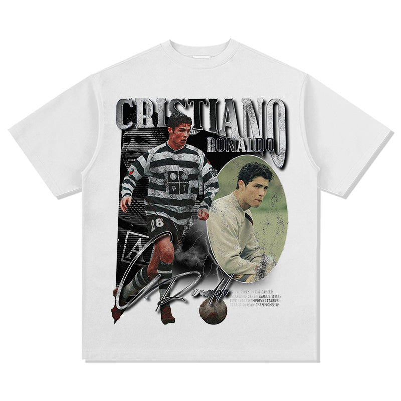 Cristiano Ronaldo "Signature" Tee Style001 Hoodie, Sweatshirt | CoreVibeTees.com (Image 4)