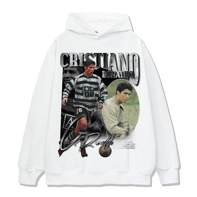 Cristiano Ronaldo "Signature" Hoodie Style002 T-Shirts, Sweatshirt | CoreVibeTees.com (Image 3)