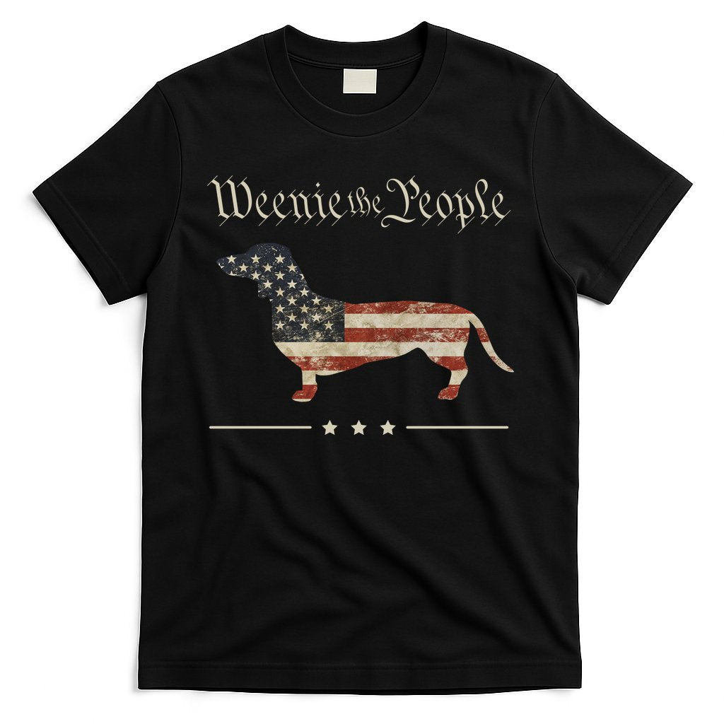 Weenie The People Funny Dachshund 4th Of July USA T-Shirt Hoodie, Sweatshirt | CoreVibeTees.com
