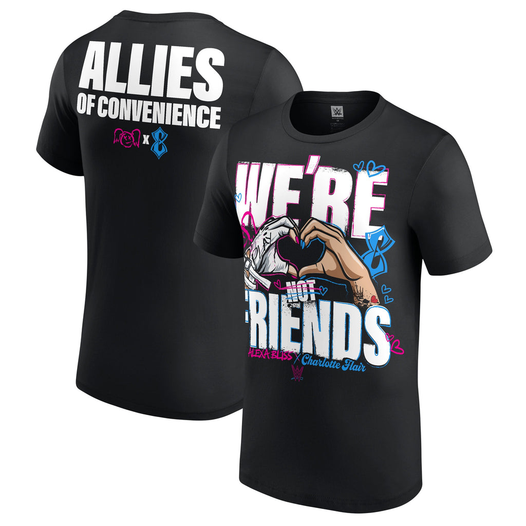 Alexa Bliss And Charlotte Flair Allies Of Convenience Shirt