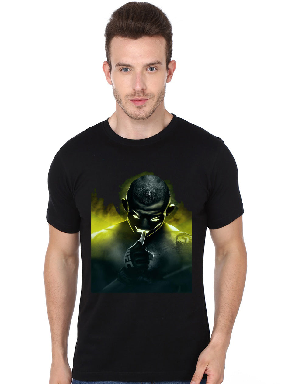 Ufc Black Half Sleeve T-Shirt Style002 Hoodie, Sweatshirt | CoreVibeTees.com