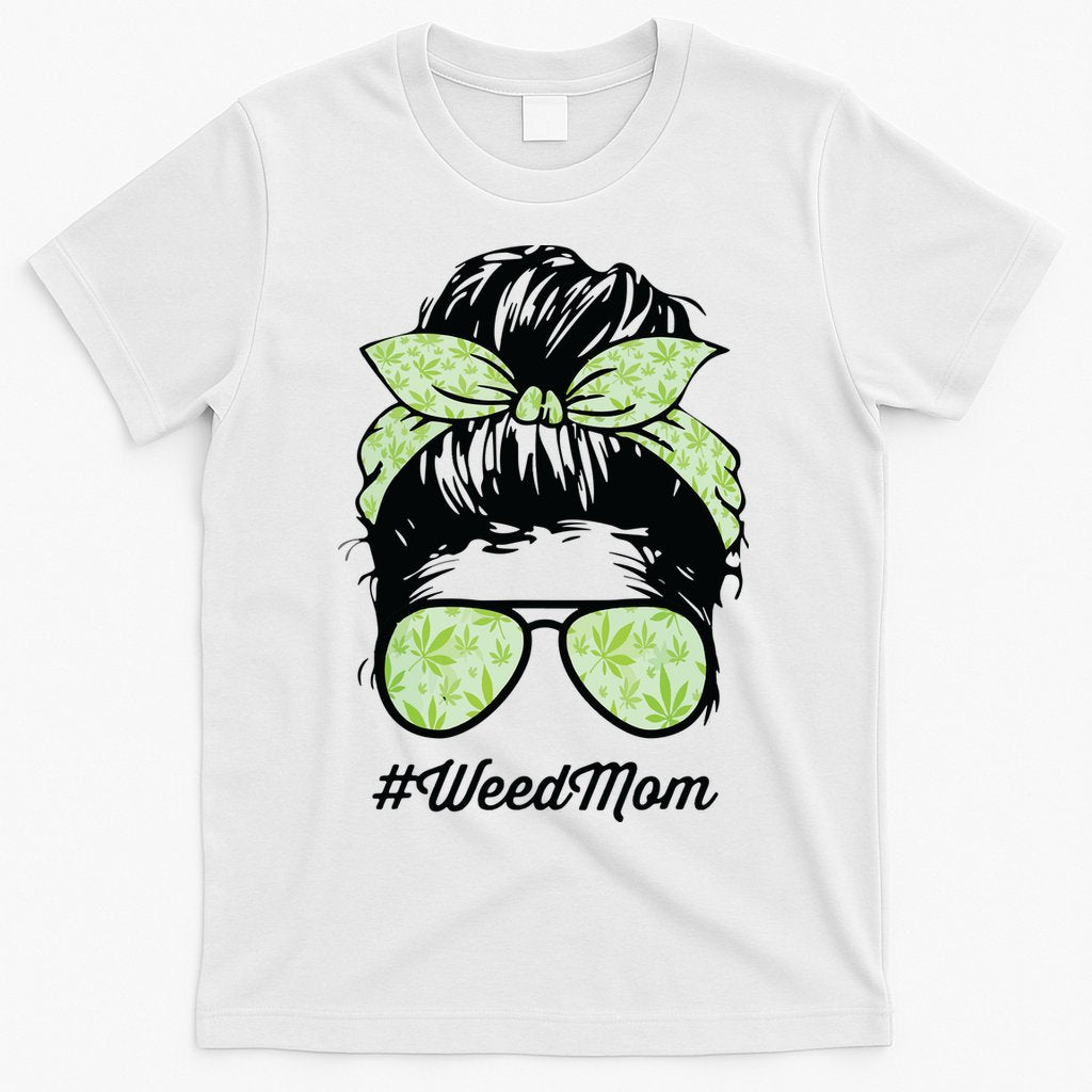 Womens Weed Mom Life With Leopard Mom Marijuana Weed Lover T-Shirt Hoodie, Sweatshirt | CoreVibeTees.com