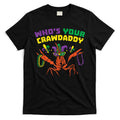 Whos Your Crawdaddy Crawfish Jester Beads Funny Mardi Gras T-Shirt Hoodie, Sweatshirt | CoreVibeTees.com