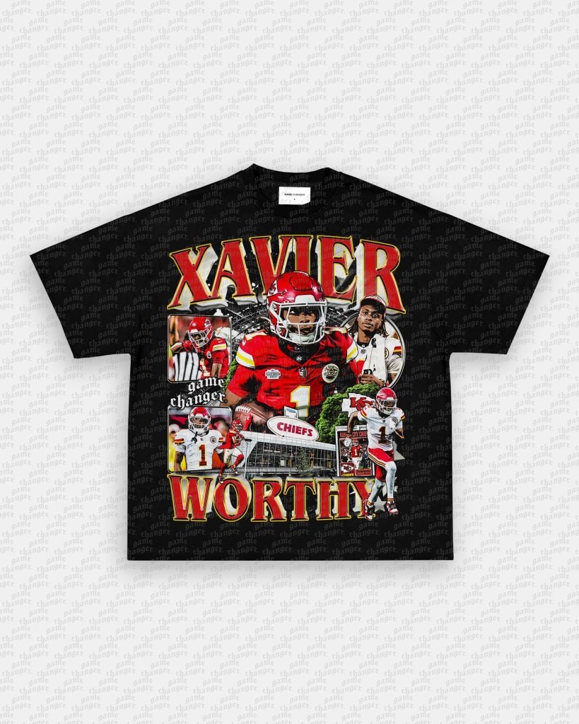 XAVIER WORTHY - CHIEFS TEE Hoodie, Sweatshirt | CoreVibeTees.com (Image 5)