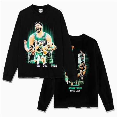 Jayson Tatum Sweatshirt NBA 2024 Style006 T-Shirts, Hoodie | CoreVibeTees.com (Image 4)