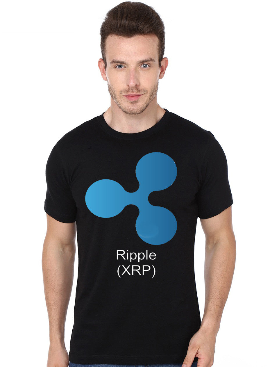 Ripple (XRP) Black T-Shirt Hoodie, Sweatshirt | CoreVibeTees.com