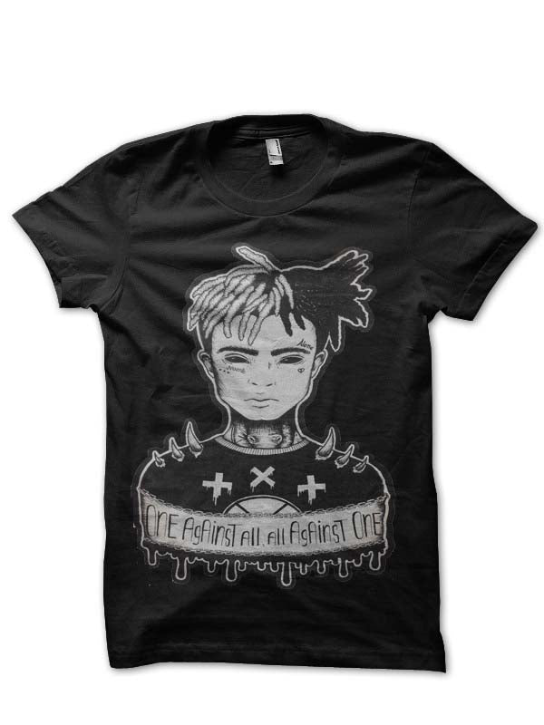Xxxtentacion Black Half Sleeve T-Shirt Style013 Hoodie, Sweatshirt | CoreVibeTees.com